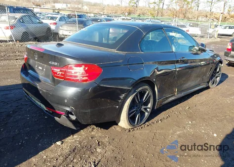 2015 BMW 435I xDrive from USA, damaged, VIN WBA3T7C58FPW79937